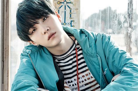 Suga suga - Syuga. Signature. Min Yoon-gi ( Korean : 민윤기; born March 9, 1993), known professionally by his stage names Suga ( 슈가; stylized in all caps) and Agust D, [A] is a South Korean rapper, songwriter and record producer. Under Big Hit Entertainment, he debuted as a member of the South Korean boy band BTS in 2013. 